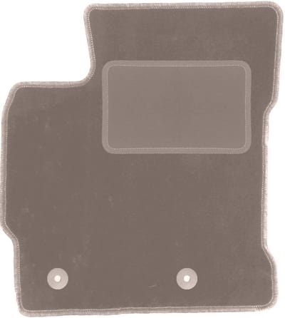 Beige bestuurdersmat voor: Toyota Corolla XI E16 hatchback, sedan (2013-2019)