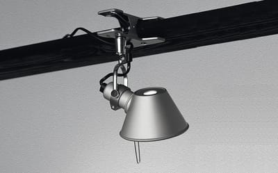 Artemide Tolomeo Pinza Wandlamp Met Klem Aluminium