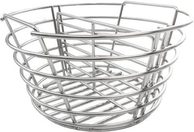 Patton RVS Houtskoolmand voor 15-16" compact kamado - 26 x 25 x 14 cm