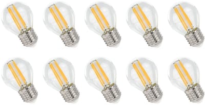 Spectrum LED Lamp E27 5.5W 230V - 660 Lumen - 2700K Warm wit - Gezellig licht - Energiezuinig - 10 stuks
