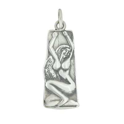 Blinx Jewels Zilveren Hanger Plaat Vrouw