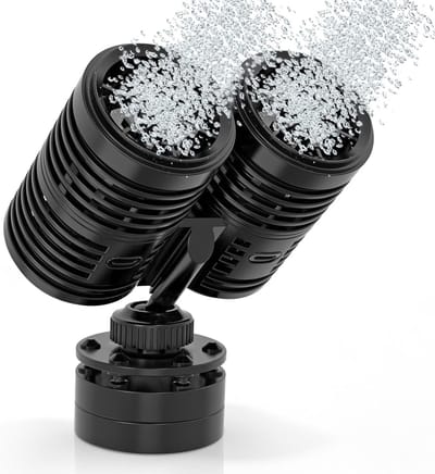 Krachtige 14W Dubbele Aquarium Pomp voor Efficiënte Watercirculatie en Beluchting
