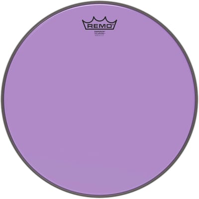 Tom Drum Head - Trommelvel - Muziek Maken - Skyndeep Imaging Technologie - 38 x 38 x 2 cm - Paars