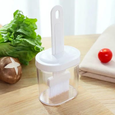 BBQ Borstel Barbecue Reiniging Nylon/Siliconen Borstel Bakken Brood Kookolie Crème Gereedschap Multifunctioneel Keukengerei green