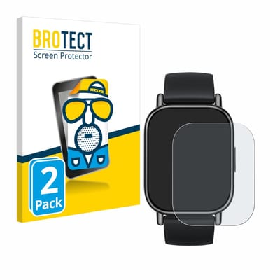 BROTECT - Screenprotector voor Xiaomi Redmi Watch 5 Lite - Folie Beschermfolie matte 2 Stuks