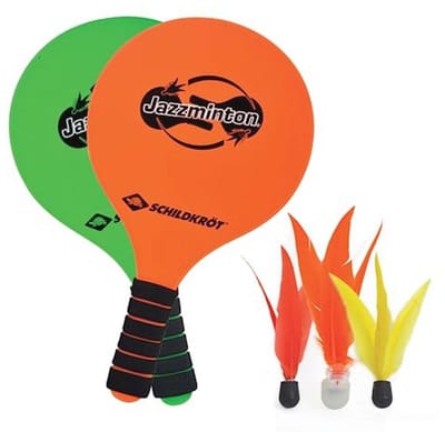 Jazzmintonset voor Nachtspel met Led-bal en Rackets - Verbruiksvriendelijk Spelplezier voor Iedereen