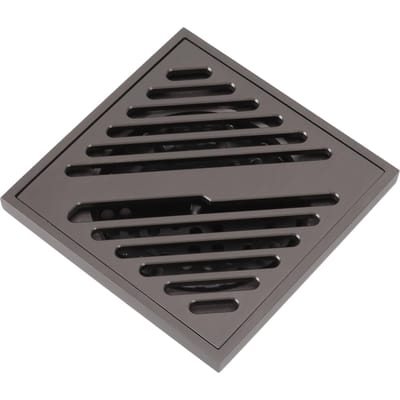 Vierkant Douchevloerafvoer Extra Dik RVS Badkamervloerafvoer voor Thuis Keukenaccessoires Grijs