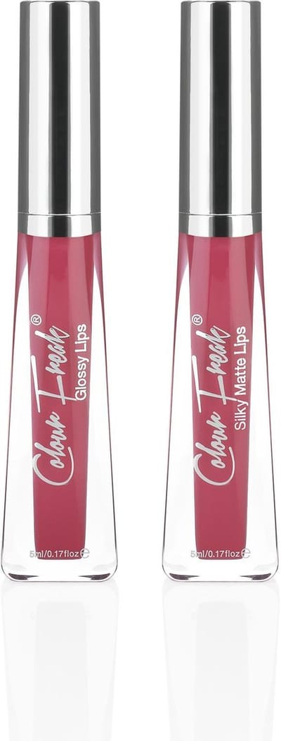 Colour Freak Cosmetics Suga Mama Winter Lip Duo – Hydraterende Lipgloss & Matte Lipstick – Niet-Plakkerig & Winterproof – Voor Droge of Gevoelige Lippen