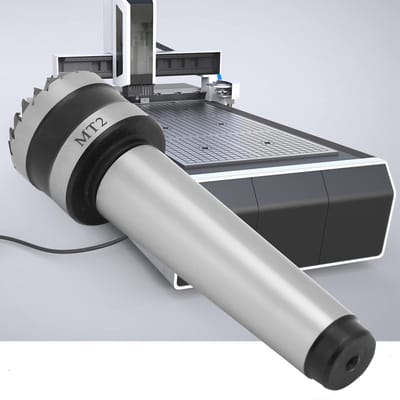 Dailygoods- Houtdraaigereedschap hoogwaardig staal - Draaicentrum - Houtmetaaldraaimachine - Nauwkeurigheid 0,01 mm - Maximale buitendiameter 28 mm - Robuust en duurzaam - Draaibankaccessoire