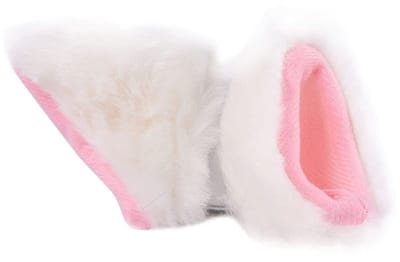 JHUBERS- Motorhelm - Kat Oren Decoratie - Pluche - Geschikt voor Alle Seizoenen - 10cm x 8.5cm - 2 Stuks - 120g - Motorhelmaccessoire