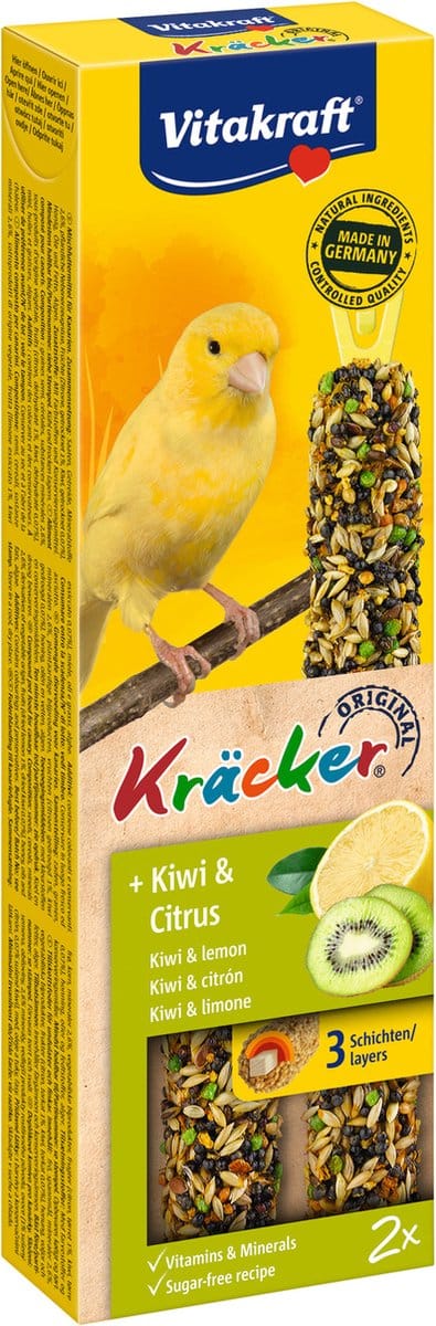 Vitakraft Kanarie Kracker 2 stuks Kiwi