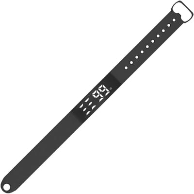Trillende polswekker - Stille herinnering horloge - Dagelijkse wekker - 8 stille alarmen - 24cm bandlengte