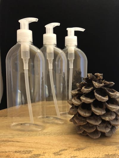BBBLS® Design Dispenser "Lotion" | Bruin Glas | 1 liter | RVS / Metaal Pomp Goud | Zeeppomp | Zeepdispenser | Zeephouder