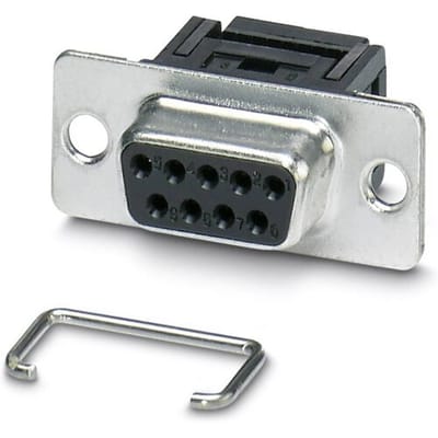 Phoenix Contact VS-09-BU-DSUB-FK 1688829 D-sub female connector 90 ° Aantal polen: 9 Snijklem 10 stuk(s) Package