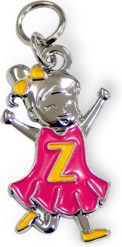 Bedeltje - Z - Meisje - Charms for you