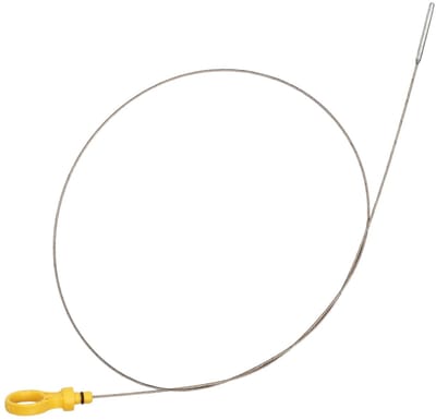 Dailygoody - Motorolie Peilstok - Oliepeilstok Indicator - Dubbele Gat Indicator - Geel Zilver - Geschikt voor Chevrolet Express 2500 1500 4.3L V6 200