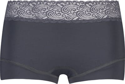 RJ Pure Color Dames Short Kant Grijs S