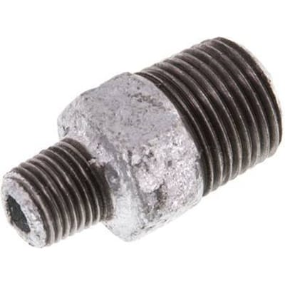 R 1/2'' x R 1/4'' Verzinkt Gietijzeren Borstnippel 25 Bar [2 Stuks]