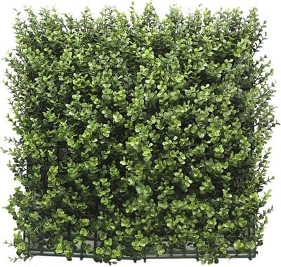 kunsthaag Buxus Lea - 100x100cm - Kunstklimop - Wandpaneel - Balkonscherm