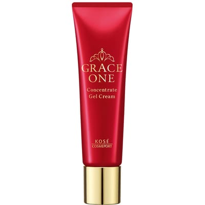 Grace One Intensief Herstellende Gel Crème 30g Bonus Mee-eters Masker KOSE (Spotgebruik) + (Ouderenzorg) wit