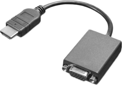 Lenovo 0B47069 HDMI / VGA Adapter [1x HDMI-stekker - 1x VGA-bus] Zwart 0.2 m