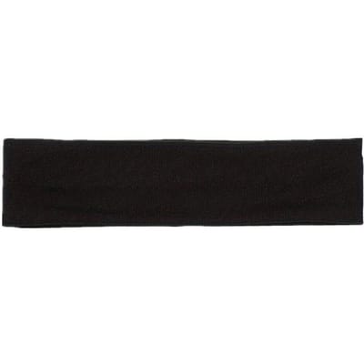 1 stuks Unisex Sport Hoofdband - Zacht, Ademend en Zweetabsorberend - Perfect voor Hardlopen, Fitness en Yoga! zwart