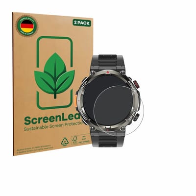 2 Stuks Screenprotector voor Iowodo W50 Pro 1.45" - Hoogwaardige Beschermfolie transparant