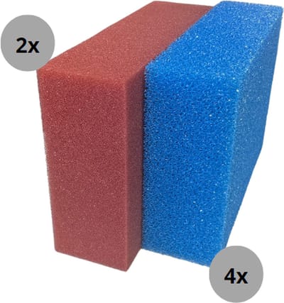 Set geschikt voor Oase FiltoMatic CWS 25000 - Filtermateriaal