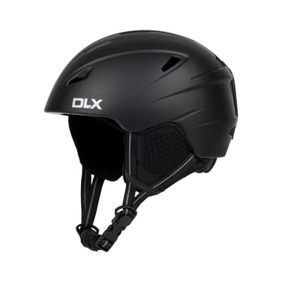 Trespass Hark DLX Skihelm voor volwassenen (Zwart)
