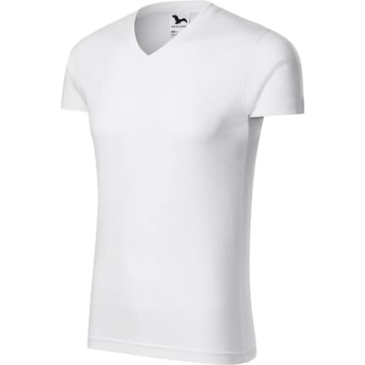 T-shirt met V-hals Malfini Slim 146