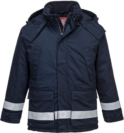Portwest FR Antistatische Winterjas FR59 - Marine - L
