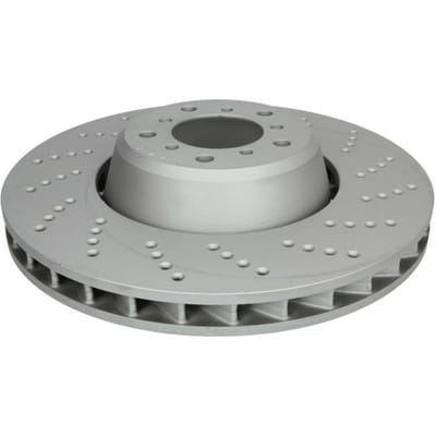 Remschijf ATE 24.0136-0116.2 voorkant, geventileerd, sterk gecarboniseerd, 1 Stuk