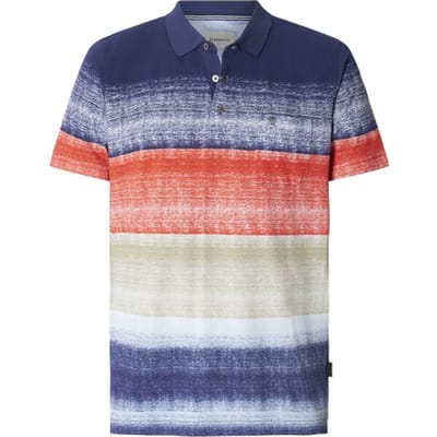 Babista herren Poloshirt - 48/50 - blauw - Plus Size