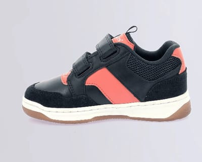 Kickers Jongens Sneaker Blauw/oranje | Maat: 24