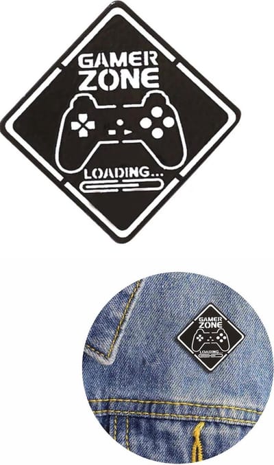Akyol - broche game - gamen - broches - cadeau - gamen - game broche - jongens - broche - patch - patches - games
