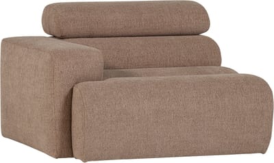 WOOOD Novi 1-Zits Element Bank Arm Links - Polyester - Taup