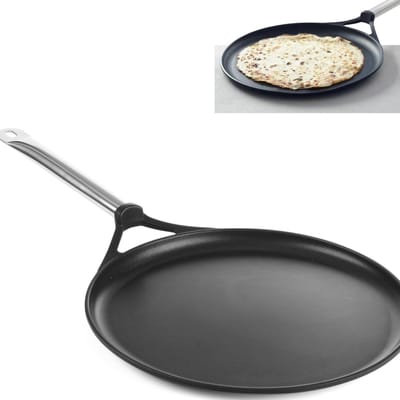 HENDI Crêpespan – Gietaluminium – Titaniumlaag – Ø320 mm – Anti-aanbak – Ovenbestendig tot 250°C