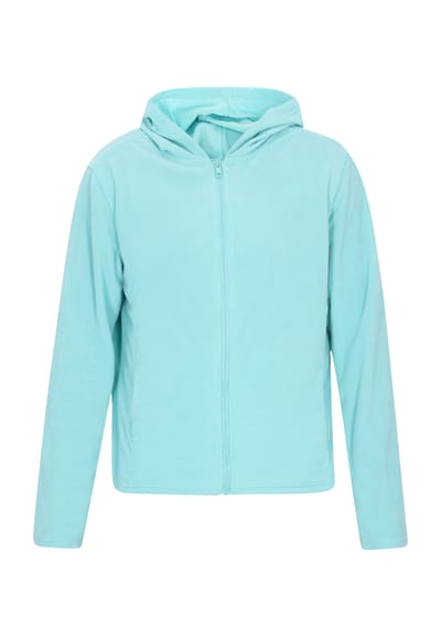 Mo Fleece jas Heren turkoois