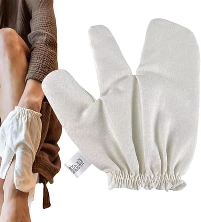 Douche Handschoenen - Zijden Badhandschoenen - Huid Exfoliëren - Verbeterde Greepstabiliteit - 16 x 11 cm - Niet gespecificeerd