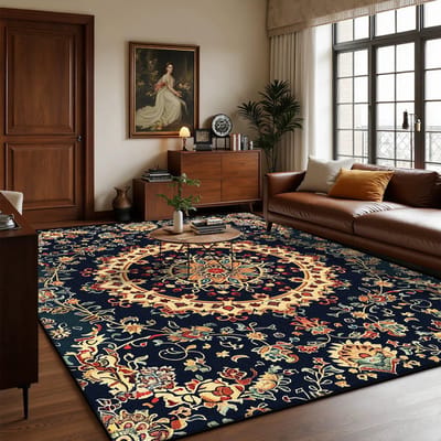 Perzische Luxe Grote Woonkamerkleden Boheemse Decoratie Huis Sofa Gebied Makkelijk Schoon Te Maken Tapijt Slaapkamer Garderobe Antislip Vloermat 180*280cm