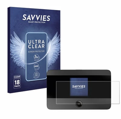 Savvies - Screenprotector voor TP-Link M7350 - Folie Beschermfolie transparant 18 Stuks