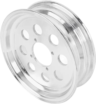 Motorfiets Velg - Voorwiel Naaf - Onderdeel Vervangen - Lichtgewicht Aluminium - 10 Inch - Zilver