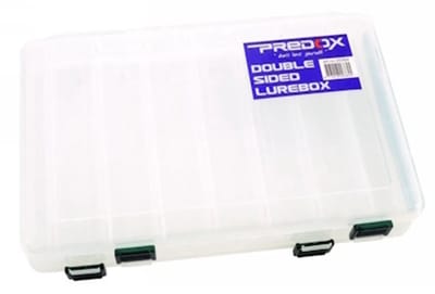 Predox Double Sides Lure Box 27x18x4,5 cm - dubbelzijdige Predox opbergdoos voor kunstaas en accessoires