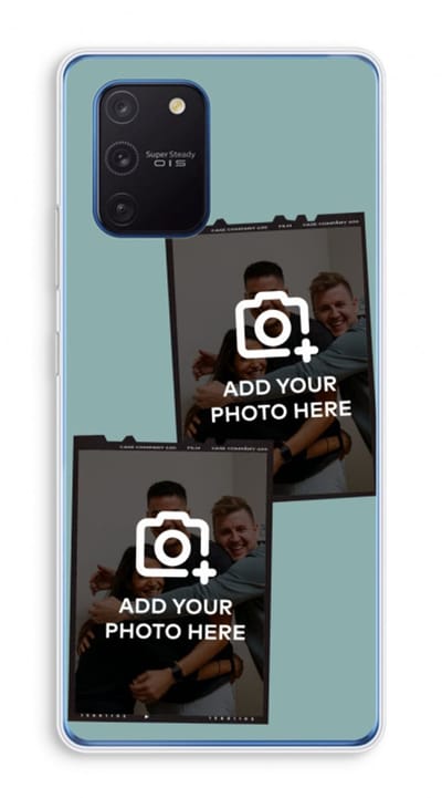Gepersonaliseerd - Case Company® - Hoesje geschikt voor Samsung Galaxy Note 10 Lite hoesje - Polaroid Zwart - Soft Cover Telefoonhoesje - Bescherming aan alle Kanten en Schermrand