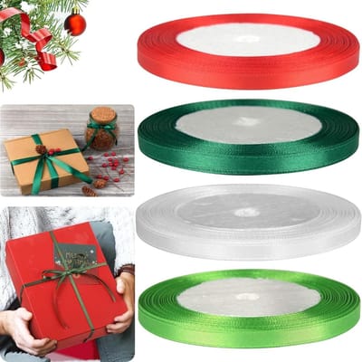 Satin Lint voor Cadeaus en Decoraties, Perfect voor Knutselen, Verjaardagen en Bruiloften (22m x 1cm)