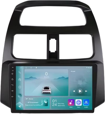Autoradio met bluetooth - Carplay - Voor Chevrolet Spark / Beat / Matiz (2010-2014) - Geschikt voor Apple en Android - Stereo - Navigatie - Navigatiesysteem auto - 1GB 32GB