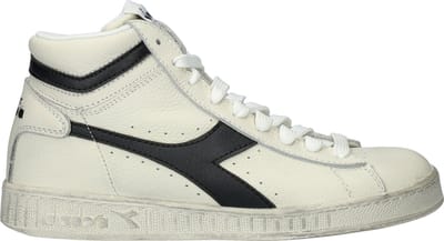 Diadora Game High Waxed Heren Hoge sneakers - Leren Sneaker - Heren - Wit - Maat 41