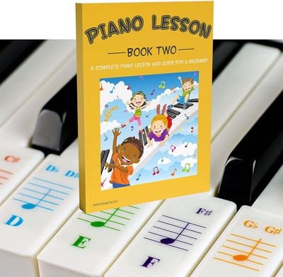 Pianolessen voor Beginners: Complete Gids met 88 Sleutelstickers