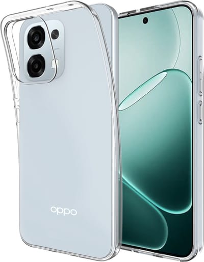 Cazy hoesje geschikt voor Oppo A6 Pro Hoesje Siliconen - Flexibele Case - Transparant