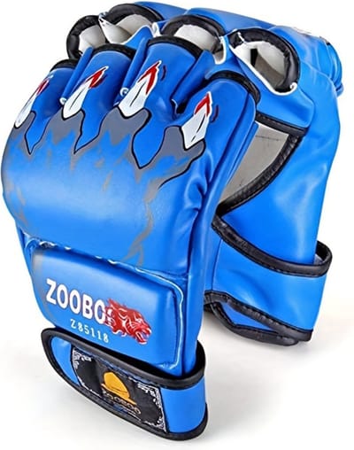 Nivard MMA Handschoenen - Gloves - Sparring Handschoenen - Heren - Dames - Grappling - Bokshandschoenen - Vecht Handschoenen - Blauw
